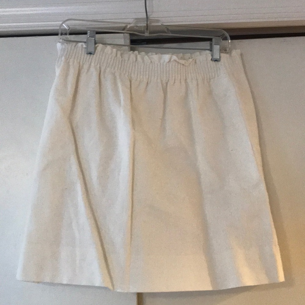 Scrunched top skirt